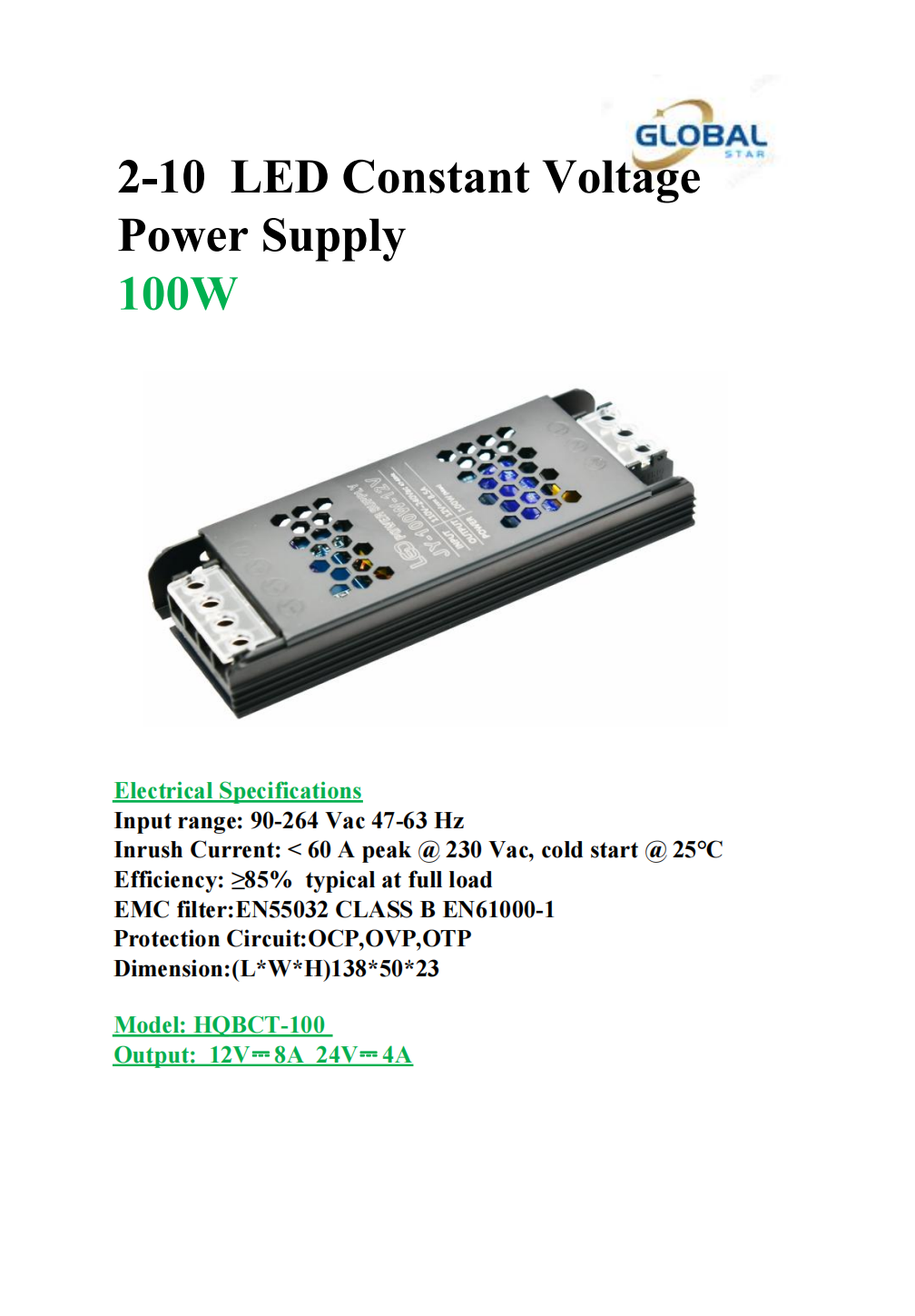 LED Constant Voltage Power Supply100W 黑.png